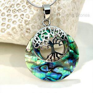 Shell Tree of Life Necklace