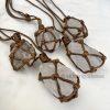 Wrapped Crystal Necklace