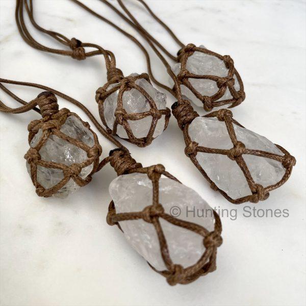 Wrapped Crystal Necklace