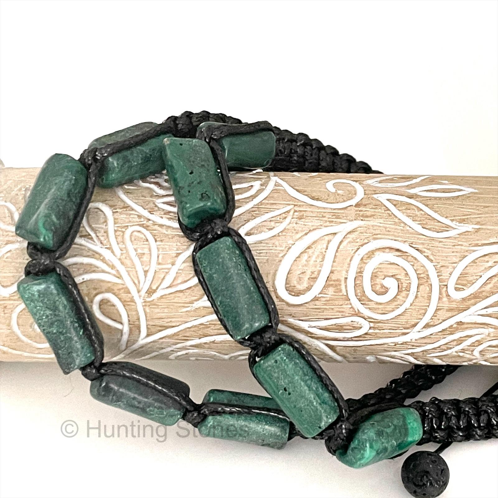 Unisex Malachite Bracelet