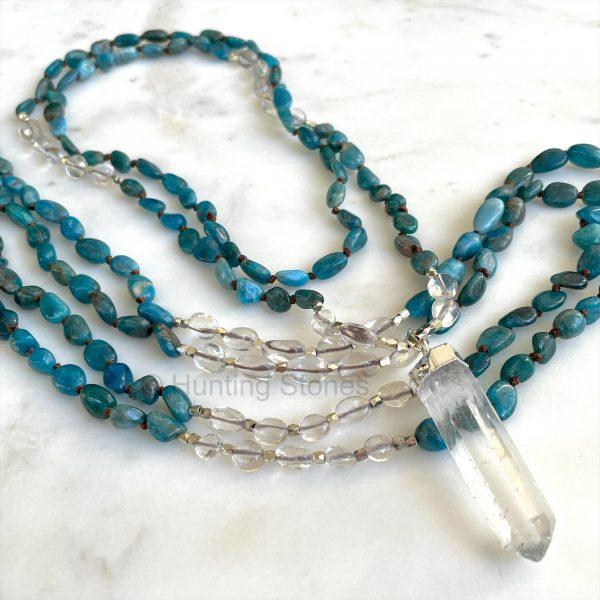 Apatite Crystal Necklace