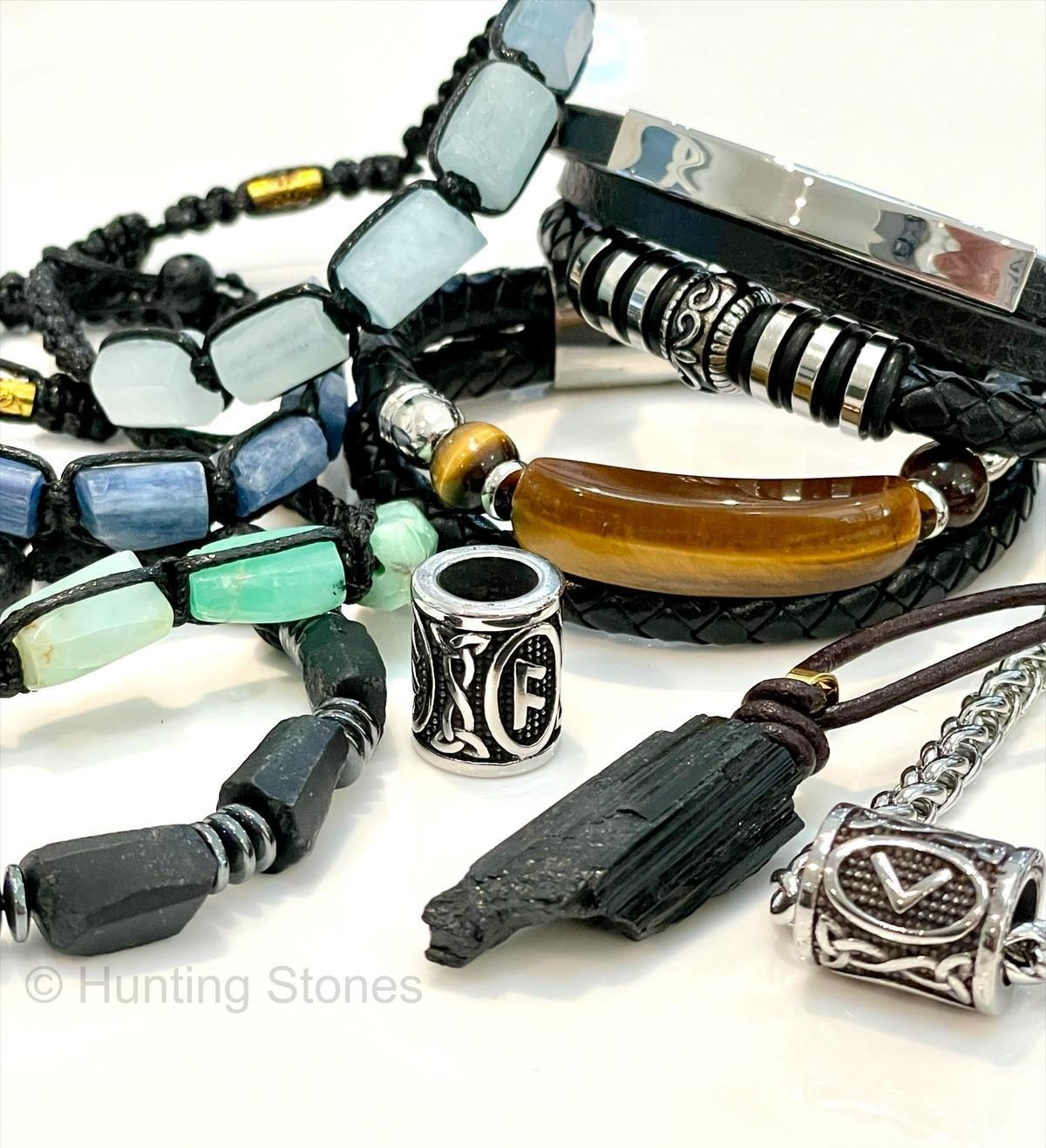 Hunting Stones Mens Unisex Jewellery