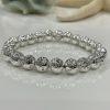 Silver Lava Bracelet