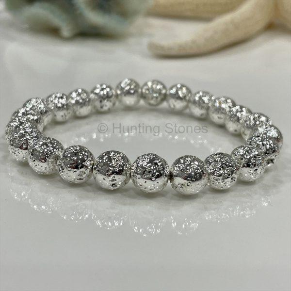 Silver Lava Bracelet