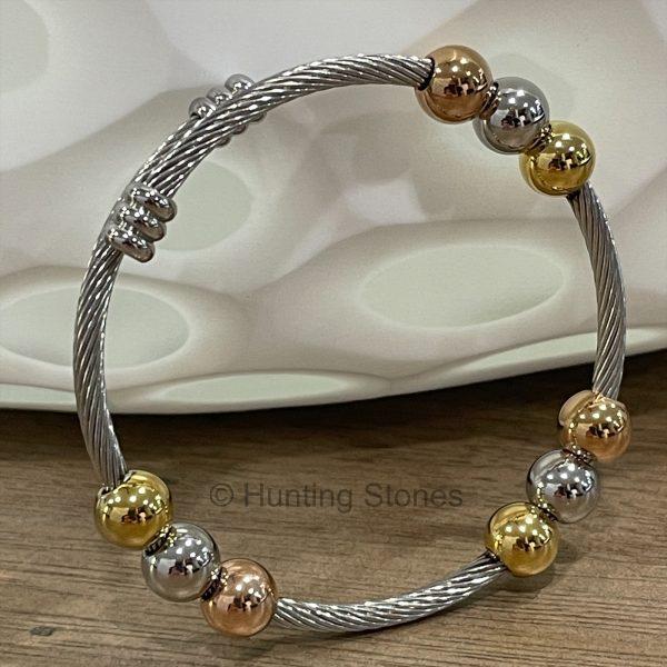 Stainless Steel Cable Bracelet