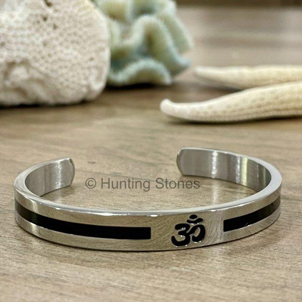 Unisex Stainless Steel OM Bracelet