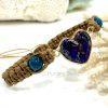 Apatite Heart Bracelet