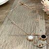 Shell Roman Numeral Necklace