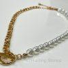 Gold Pearl Necklace