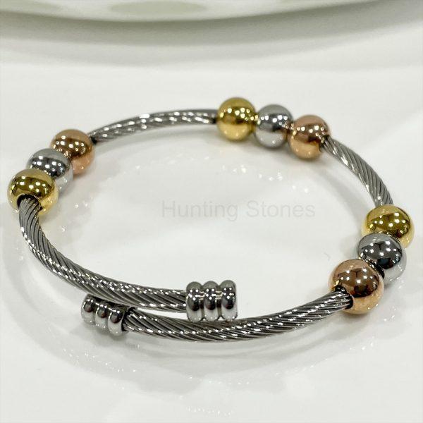 Stainless Steel Cable Bracelet