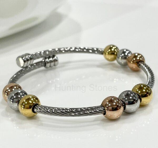 Stainless Steel Cable Bracelet