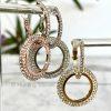 Crystal Hoop Earrings