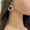 Crystal Hoop Earrings