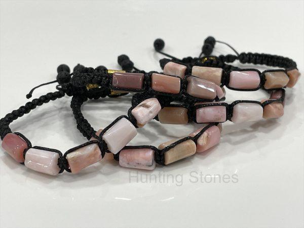 Unisex Pink Opal Bracelet