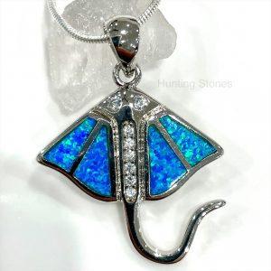 Stingray Fire Opal Necklace