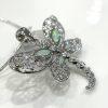 Dragonfly Fire Opal Necklace