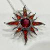 Sun Fire Opal Necklace