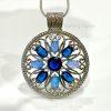 Mandala Fire Opal Necklace