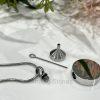 Yin Yang Pet Memorial Urn Necklace
