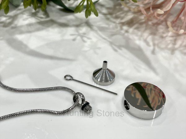 Yin Yang Pet Memorial Urn Necklace