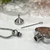Silver Heart Memorial Urn Necklace