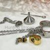 Dad Floating Heart Memorial Urn Necklace