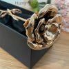 Rose Gold Rose Memorial Urn