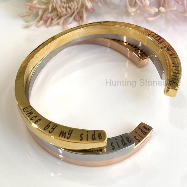 Stainless Steel Memorial Urn Bracelet