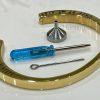 Gold Memorial urn Bracelet