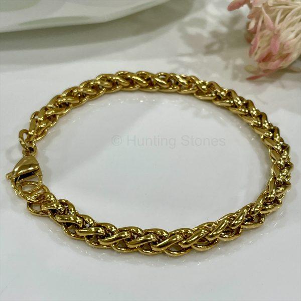 Gold Keel Bracelet