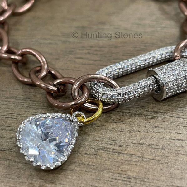 Crystal Teardrop Bracelet