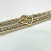 Crystal Heart Wrap Bracelet