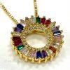Rainbow Crystal Necklace