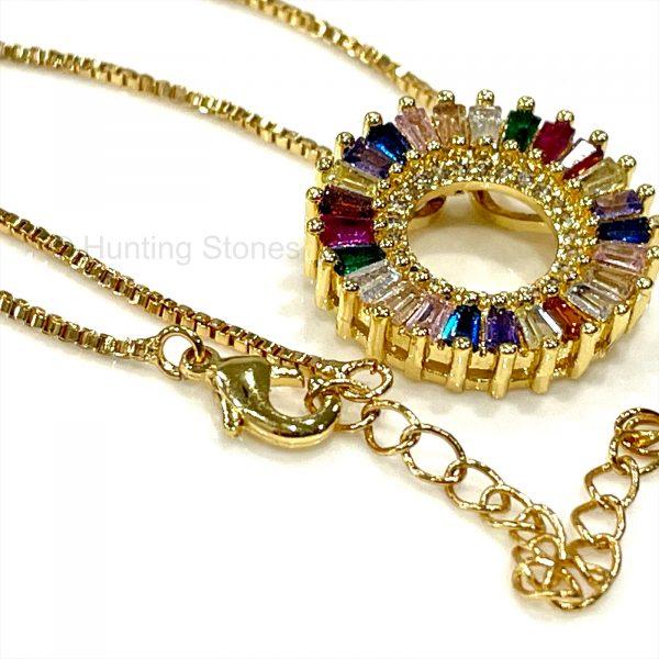 Rainbow Crystal Necklace
