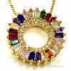 Rainbow Crystal Necklace