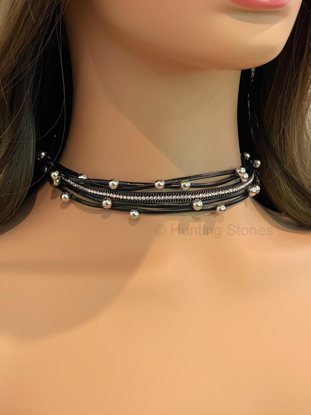 Crystal Wrap Choker Bracelet