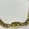 Chunky Double D Gold Bracelet and Necklace