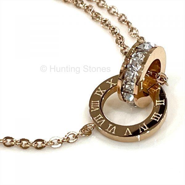Crystal Roman Numeral Bracelet