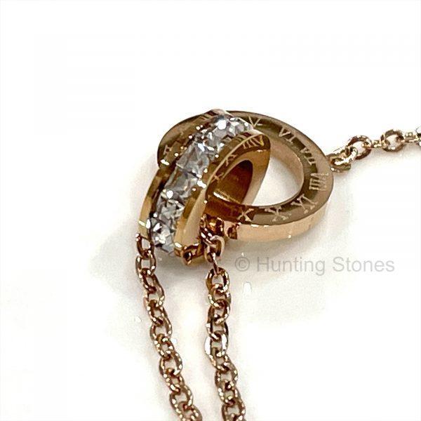 Crystal Roman Numeral Bracelet