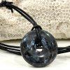 Dark Natural Labradorite Gemstone Necklace