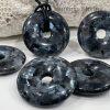 Dark Natural Labradorite Gemstone Necklace