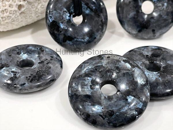 Dark Natural Labradorite Gemstone Necklace