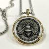 Adorable Bee Coin Necklace