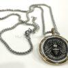 Adorable Bee Coin Necklace