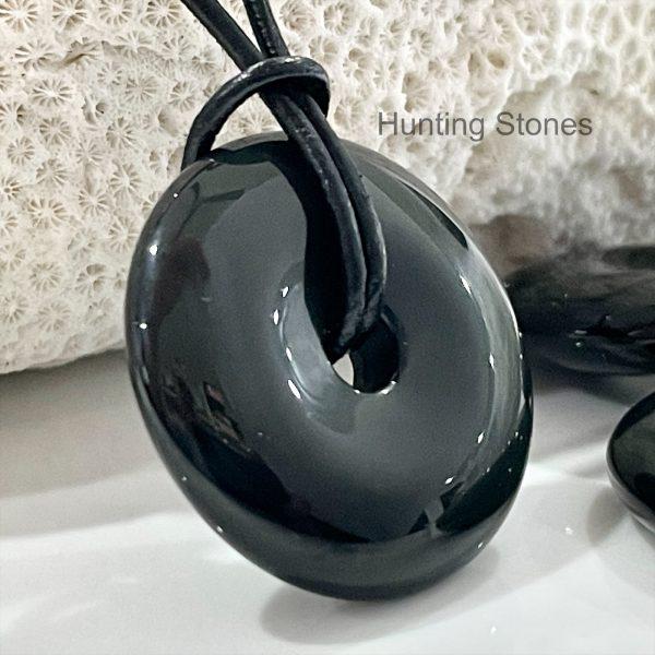 Rainbow Obsidian Necklace