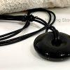 Rainbow Obsidian Leather Necklace
