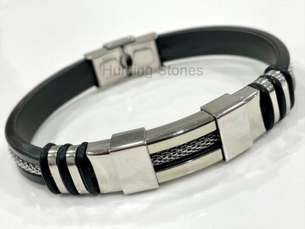 Men's Cool Braided Stainless Steel Bracelet - Unisex