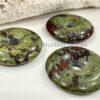 Unisex Natural Dragon Blood Jasper Gemstone necklace
