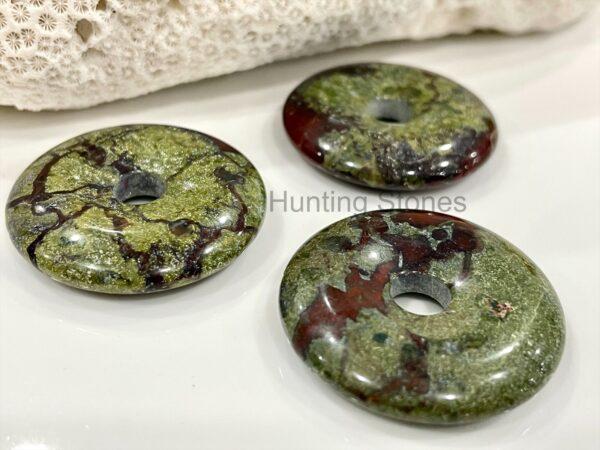 Unisex Natural Dragon Blood Jasper Gemstone necklace
