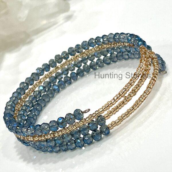 Handmade Crystal Bracelet 4 layers